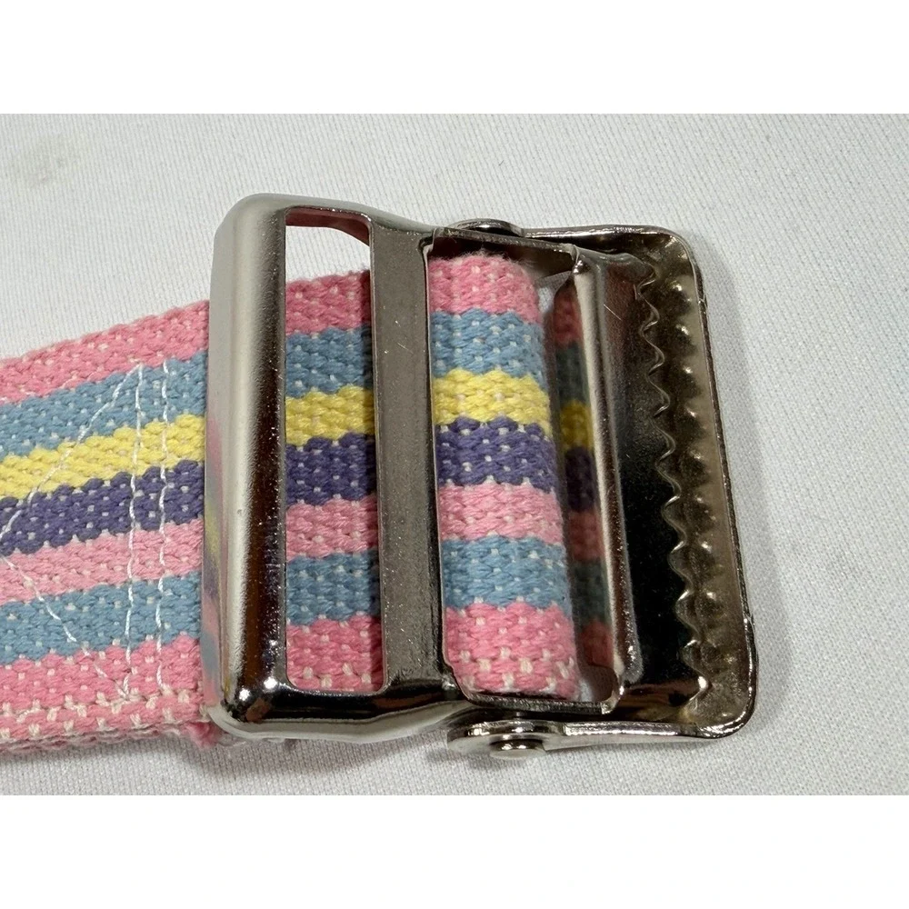 Cow Cow Transfer Gait Belt 54 Inch Pastel Cotton Medical Assist Belt